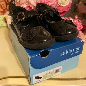 12W Stride Rite Black Dress Shoes